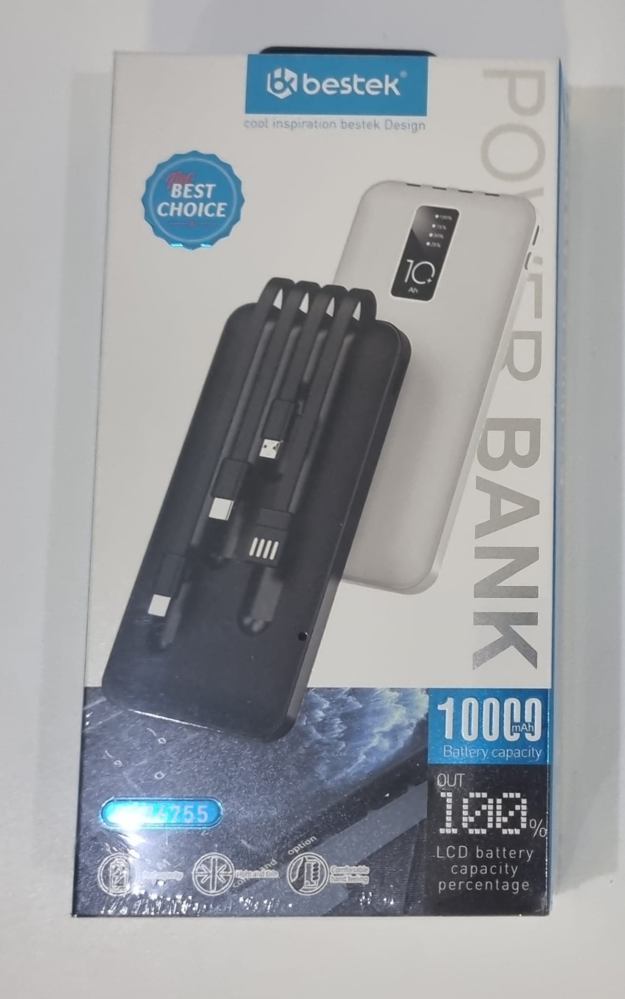 Power bank  Bestek 10000  mah 